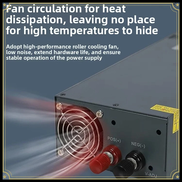 High Power Adjustable DC Power Supply 1000W-3000W 12V 24V 48V 60V Variable Voltage Stabilizer