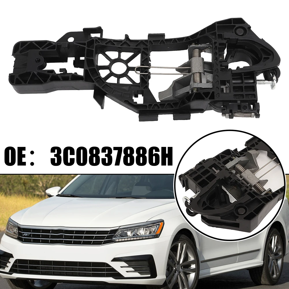 Door Handle Frame For Passat B6 B7 2006-2015 3C0837886H Carrier Mechanism Door Handle Frame Hanger Bracket Accessories