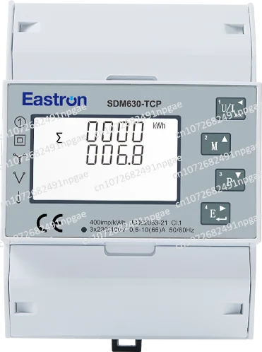 EASTRO SDM630-TCP Three Phase Four Wires Multi-Function EV Charger Meter