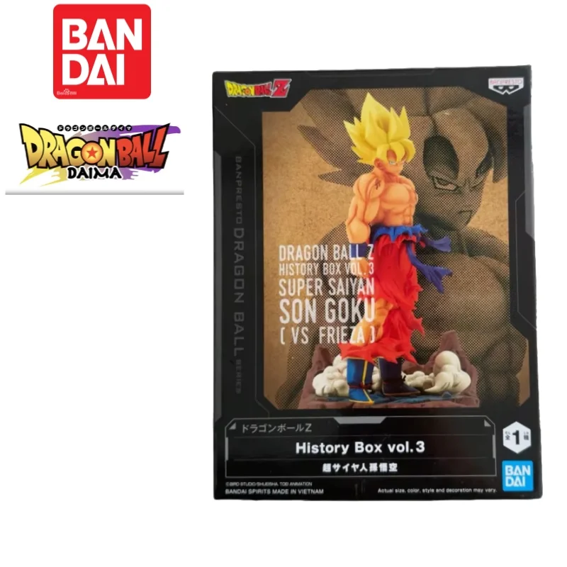 

In Stock Original Bandai Banpresto Dragon Ball Son Goku Anime Merchandise Figurine 100% Genuine Action Figure Original Box Model
