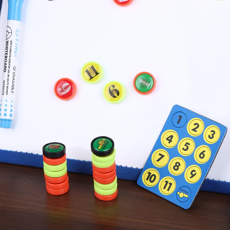 1 مجموعة استبدال المغناطيس كرة القدم كرة السلة التدريب مجلس تكتيكات أجزاء صغيرة فريق الرياضة الهدايا التذكارية أدوات استراتيجية تذكارية