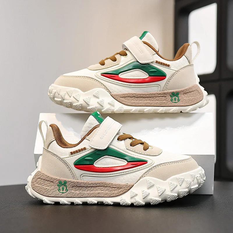 

High Quality Kids Sneakers Boys Girls Casual Shoes Kids Running Shoes New Children Non-slip Tenis Sport Walking Shoes Size 27-38