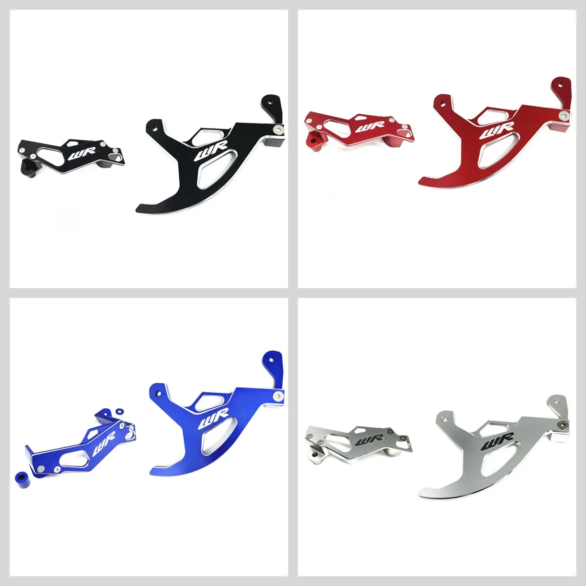 Motorcycle WR LOGO CNC Rear Brake Caliper Guard Cover Protector For YAMAHA WR250F WR450F WR250X WR250R WR 250F 450F 250X 250R