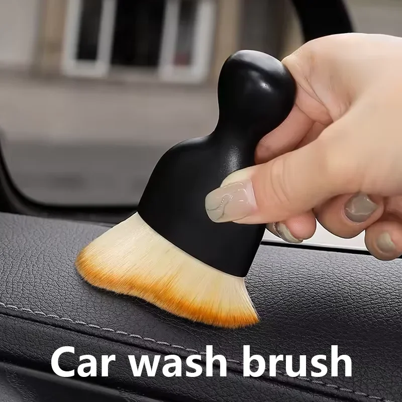 Car Air Conditioner Cleaning Brush Car Air Outlet Crevice Dust Removal Brushes for Car Interior Cleaning Accessories