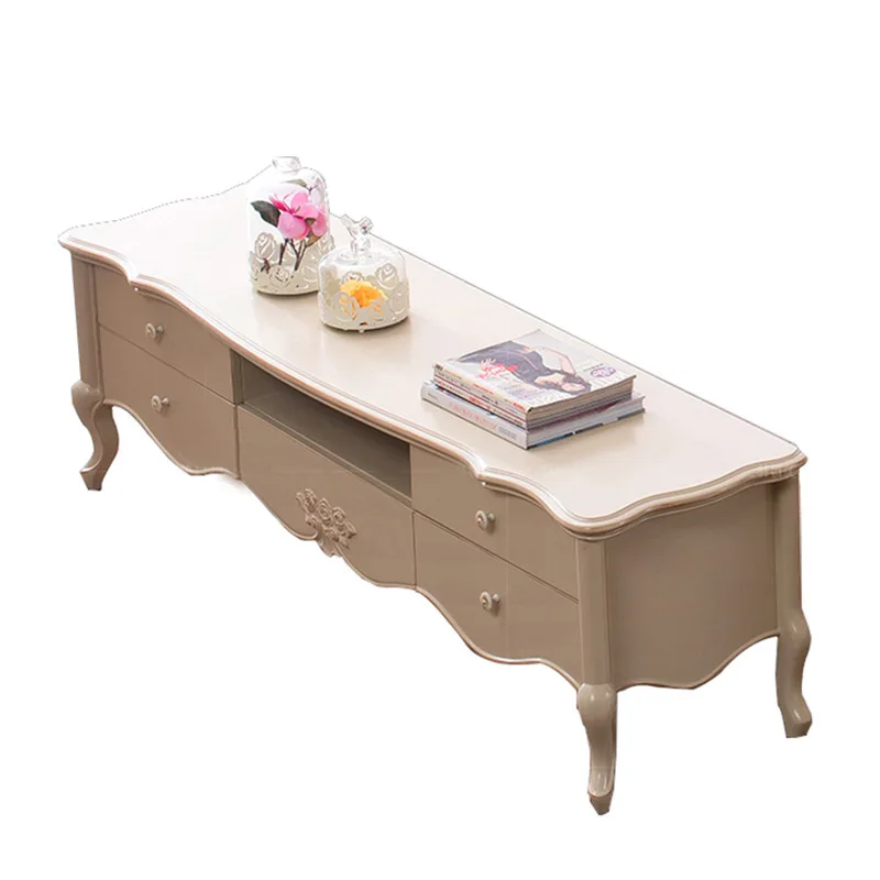 

American postmodern apartment size birch TV cabinet floor cabinet European TV cabinet living room furniture