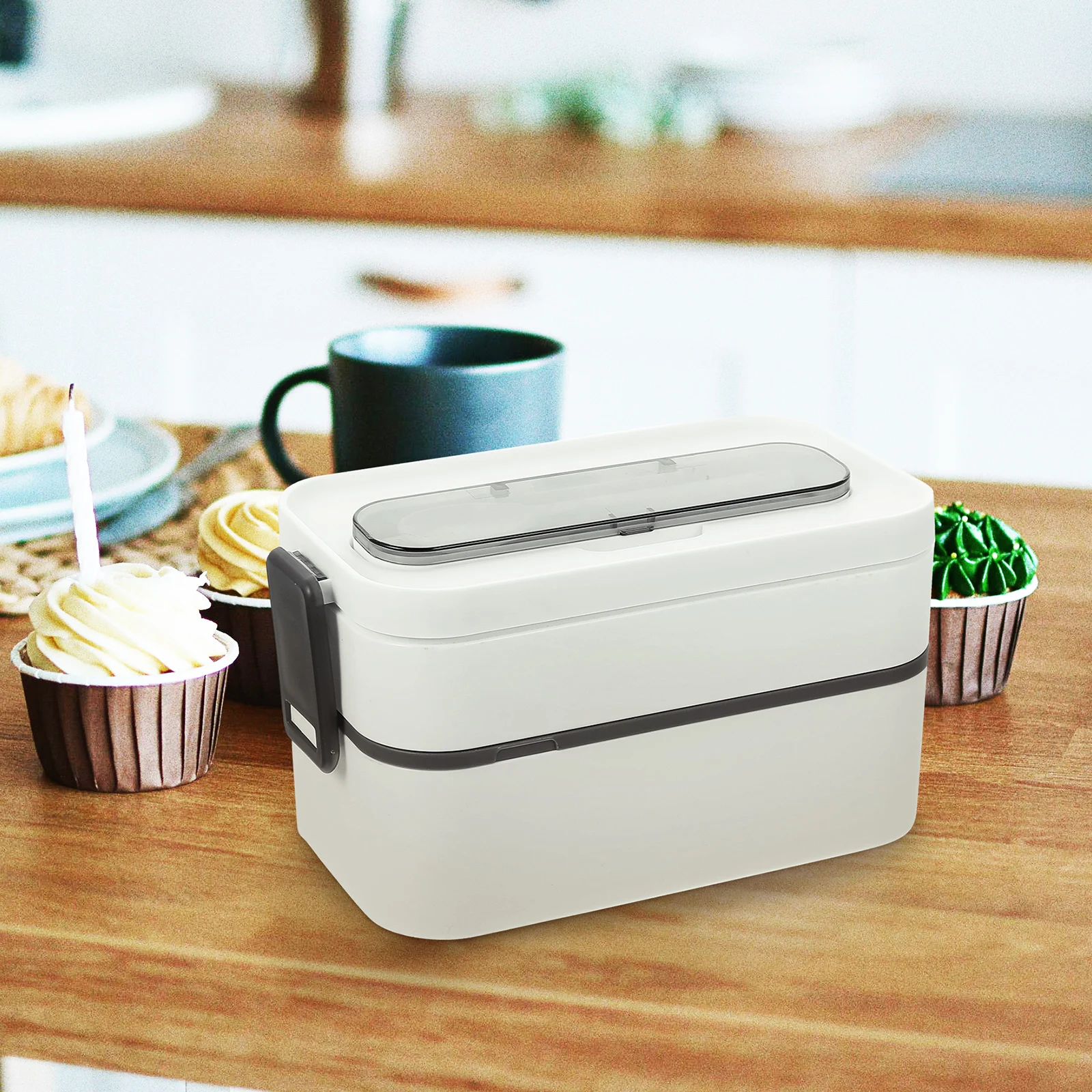 

Portable Bento Leakproof Containers for Students Workers Camping Microwave Safe Microwave PP ABS Silicone Storage