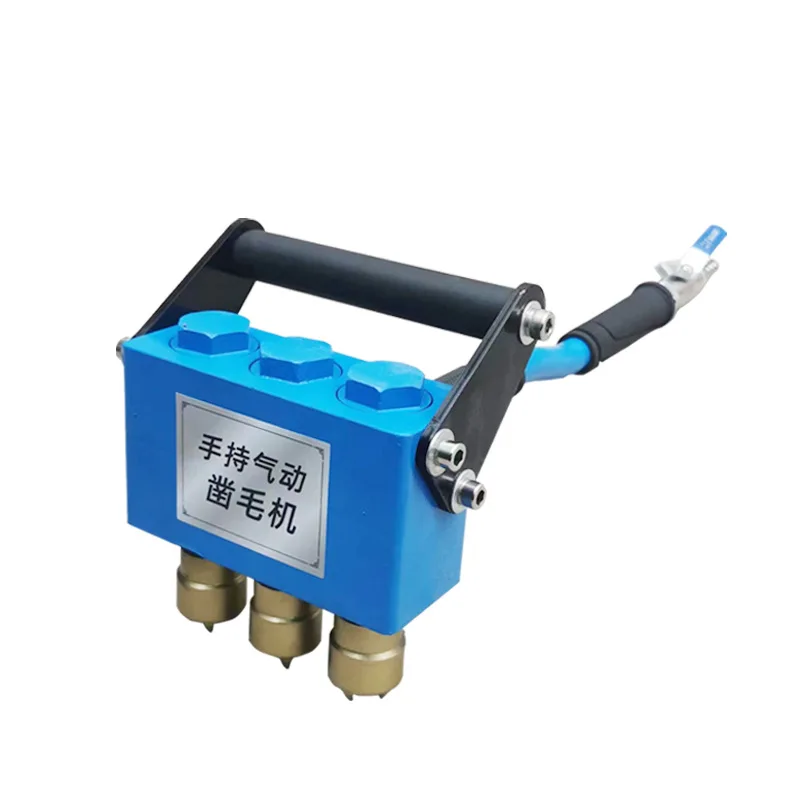 Handheld Pneumatic Chisel Bridge Concrete Chisel Single Head Double Head Three Head Chisel Hammer Ground Roughing Machine