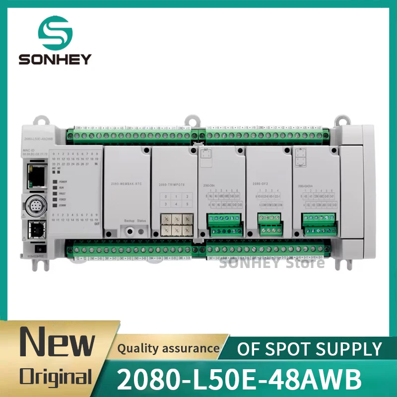 

Новый оригинальный контроллер ПЛК Micro850, 2080-L50E-48AWB 2080-L50E-48QWB 2080-L50E-48QVB 2080-L50E-48QBB 2080-LC50-48QWB/QBB