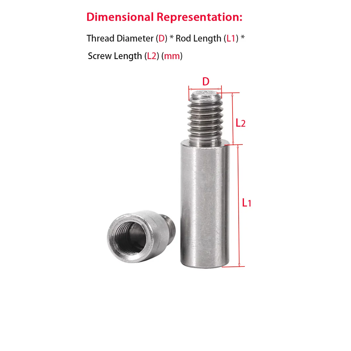 

303 Stainless Steel Circular Connecting Column/Single Head Motherboard Isolation Bolt M5-M10