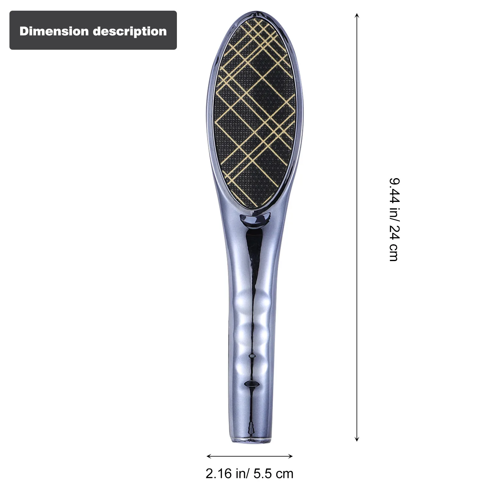 Foot File Nano Glass Callus Remover Small Ergonomic Foot Rasp Easy Dead Skin Removal Pedicure Tool Heel Scraper