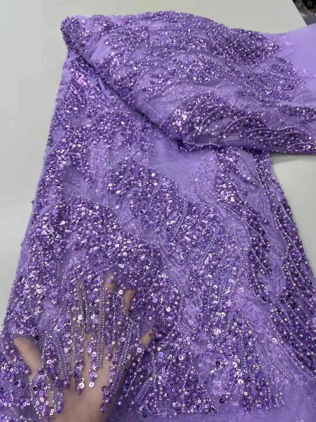 قماش دانتيل خرز ترتر نيجيري فاخر ، تطريز فرنسي ، قماش شبكي أفريقي ، فستان حفلات خياطة ، جودة عالية