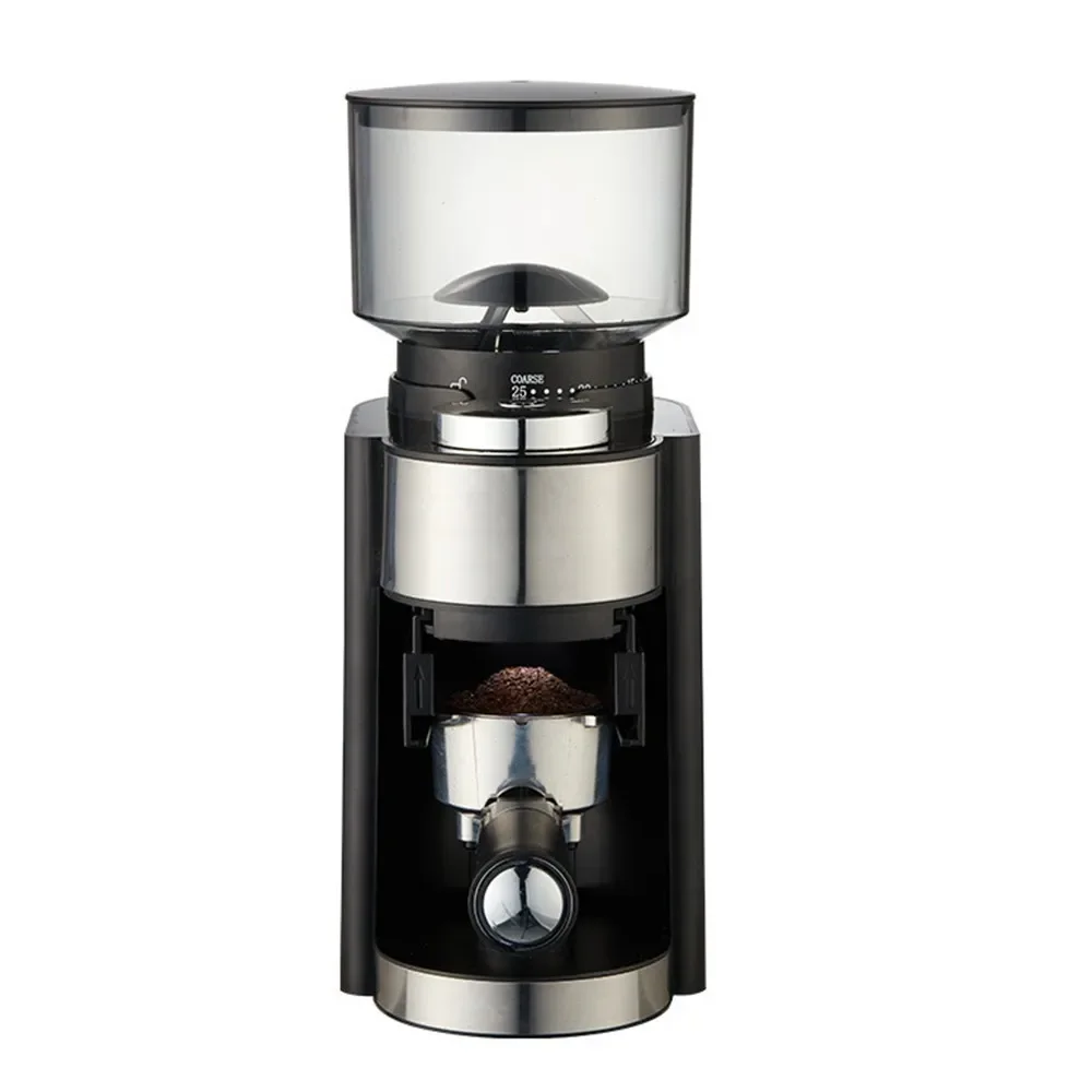 Electric Burr Coffee Grinder Adjustable Conical  Mill  Bean  25 Grind Setting French Press Drip  Machine