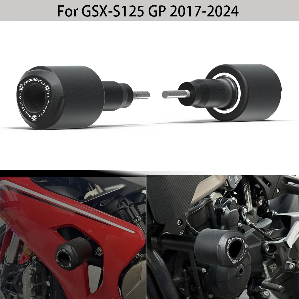 

Motorcycle Frame Slider Protector Body Engine Fall Protection Fairing Collision Pad For Suzuki GSX-S125 GP 2017-2024