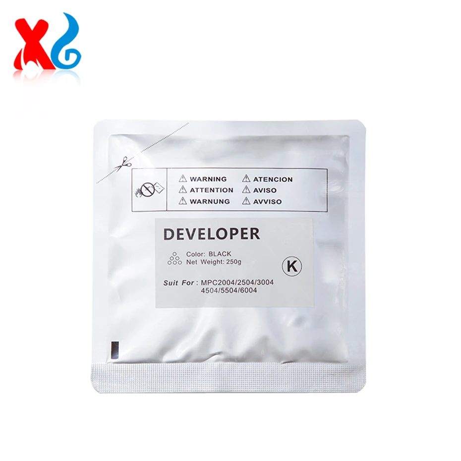 250g Developer Powder For Ricoh MPC2004 C2504 C3004 C4504 C45504 C6004 Copier Color iron Carrier