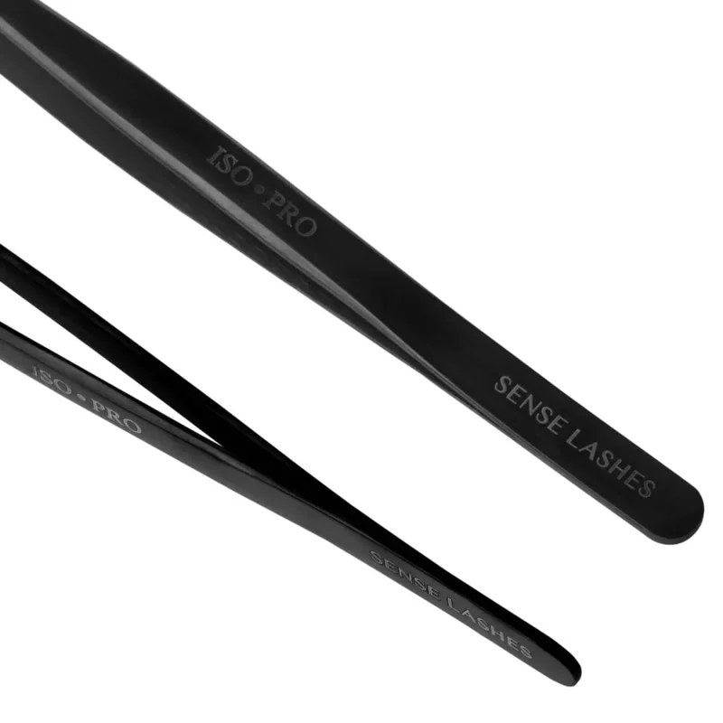SENSE LASHES まつげピンセット ISO PRO ステンレス鋼まつげ分離ピンセットセパレーターピンセットまつげエクステンション用
