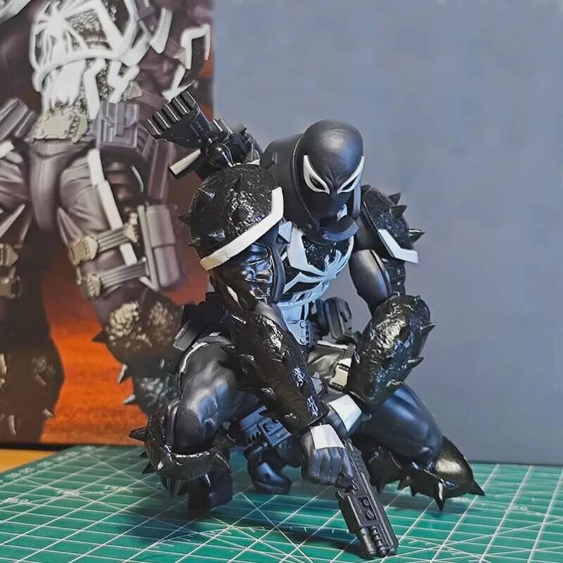 

НОВЫЙ Ct Toys Agent Venom Amazing Yamaguchi Agent Anti Venom Фигурка Человека-паука Аниме Фигурка ПВХ Коллекционная модель Подарки