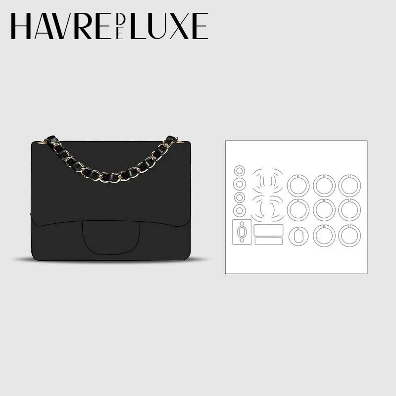 

HAVREDELUXE Film For Chanel Bag Anti-oxidation Wear Scratch Metal Protective Film Single Purchase