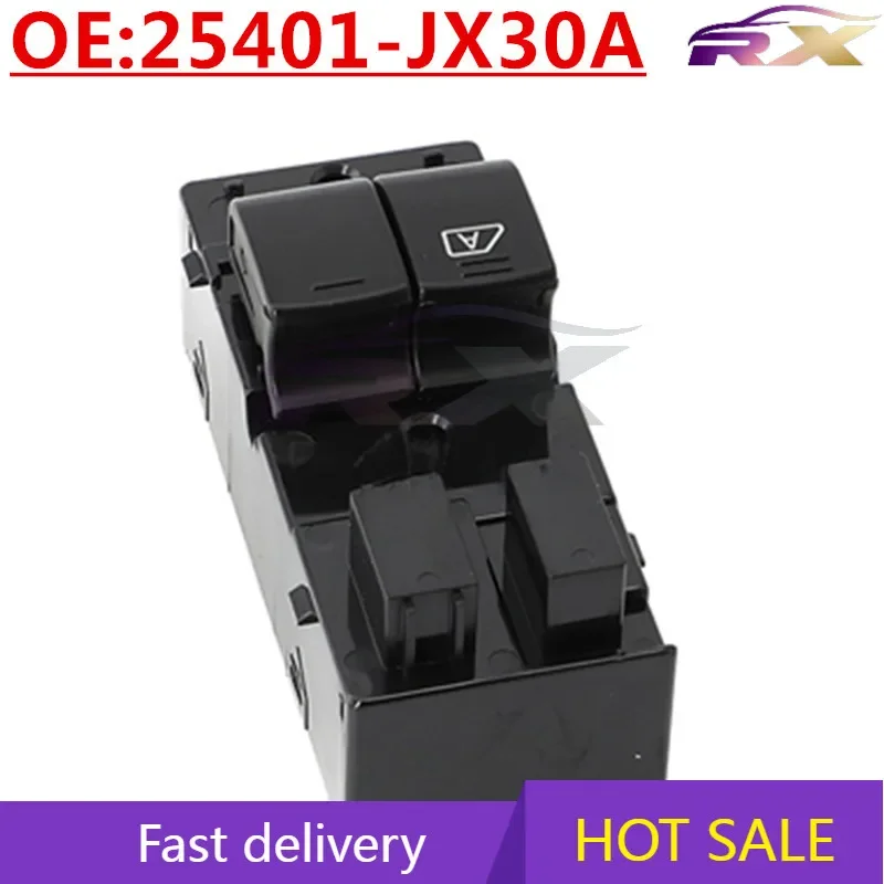NEW:25401-JX30A  Power Window Master Control Switch For Nissan