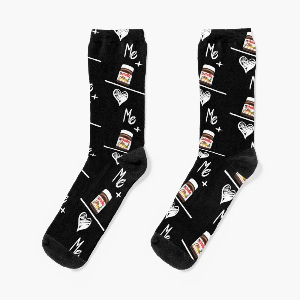 I love Nutella's jar Socks Funny Socks Socks Winter Compression Socks Men