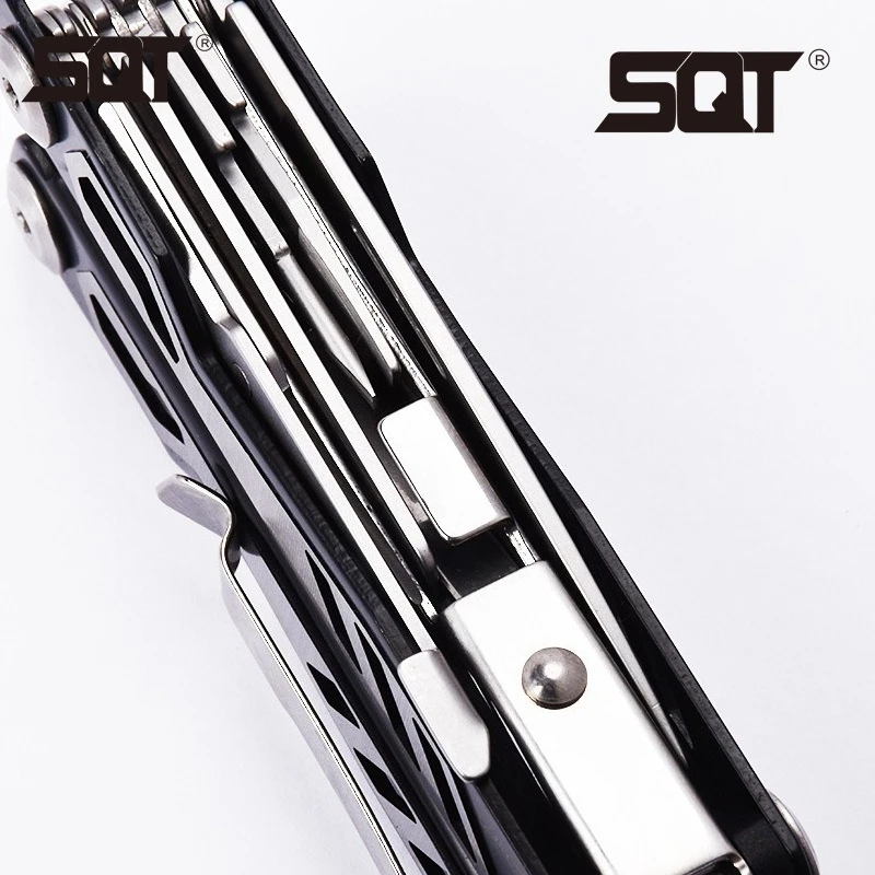 SQT 15-IN-1 Multi-Functional Pliers Stainless Steel Multi-Purpose Tools Outdoor Camping Equipment EDC Combination Tools