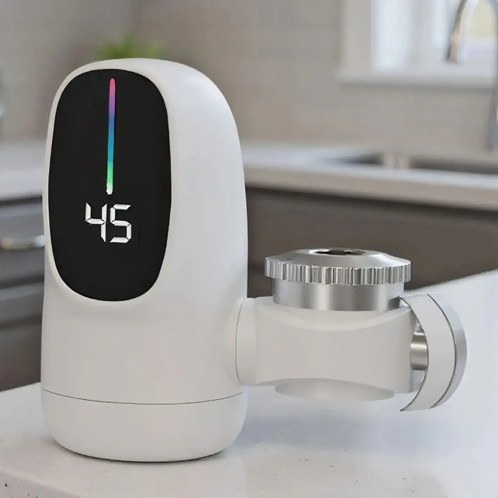 3000w高速加熱インスタント給湯器温度表示ポータブル電気タンクレスヒーター高速加熱タップデジタルディスプレイ