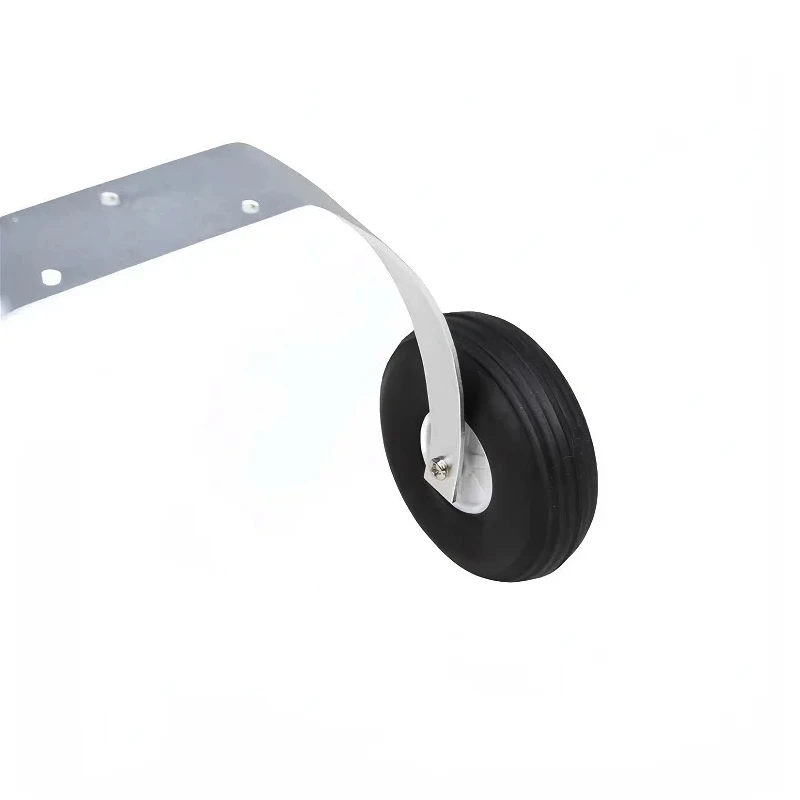 New 2Pcs High Elastic PU Rubber Wheel Diameter 1/1.25/1.5/1.75/2/2.25/2.5/2.75 Inch For RC Fixed-Wing Airplane Model DIY Tires