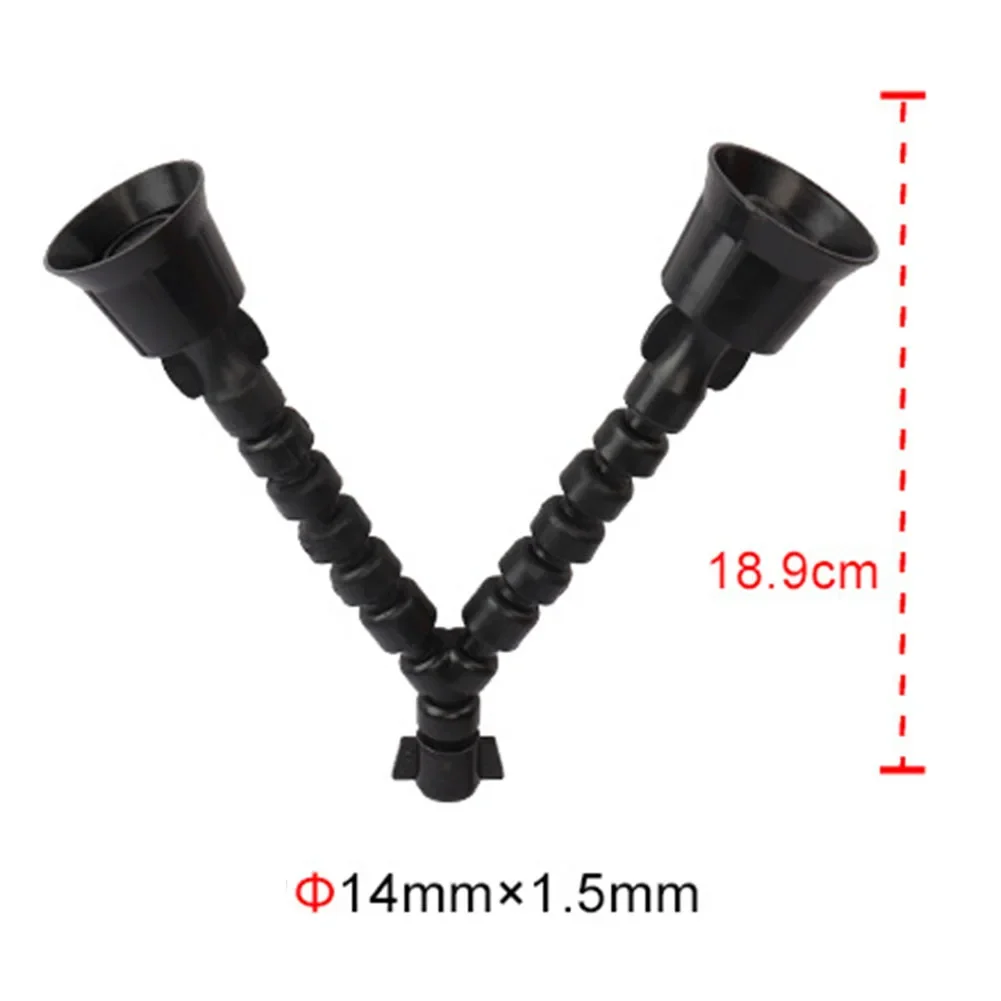 Fruit Tree Mist Sprinkler with Dual Nozzle Design for Agricultural Irrigation Adjustable Spray Modes and Windproof Feature
