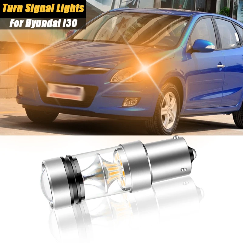 2pcs Canbu BAU15S PY21W LED Turn Signal Lights Lamp No Hyper flash For Hyundai i30 2007 2008 2009 2010 2011 2012 2013 2014- 2021