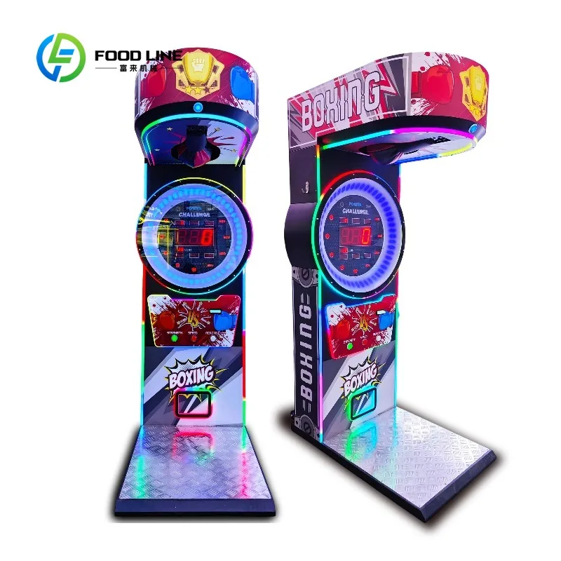 Customizable New Models Coin Operated Electronic Punching Machine Arcade Boxer Boxing Entertainment Machine Manufacturers