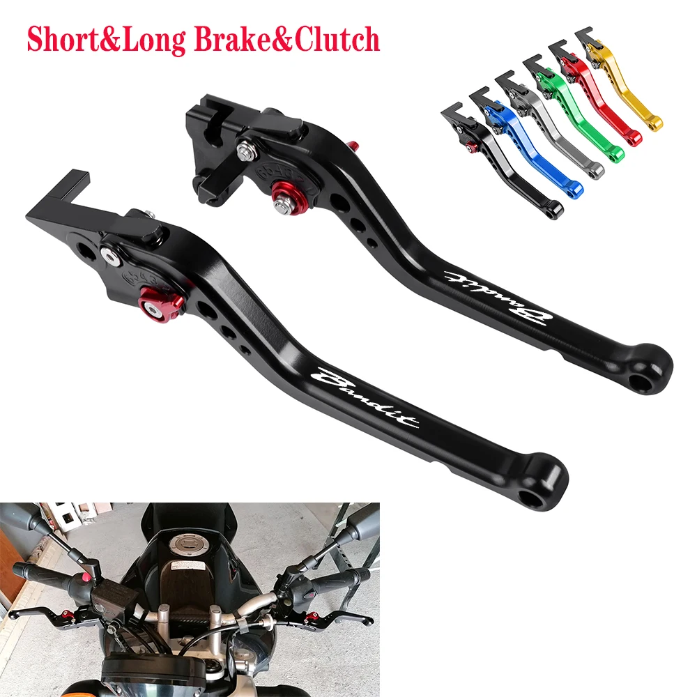 

Short&Long Brake Clutch Levers For SUZUKI Bandit GSF600S GSF 600S GSF600 S GSF 600 S GSF 250 1996-2007 Motorcycle Handles Lever