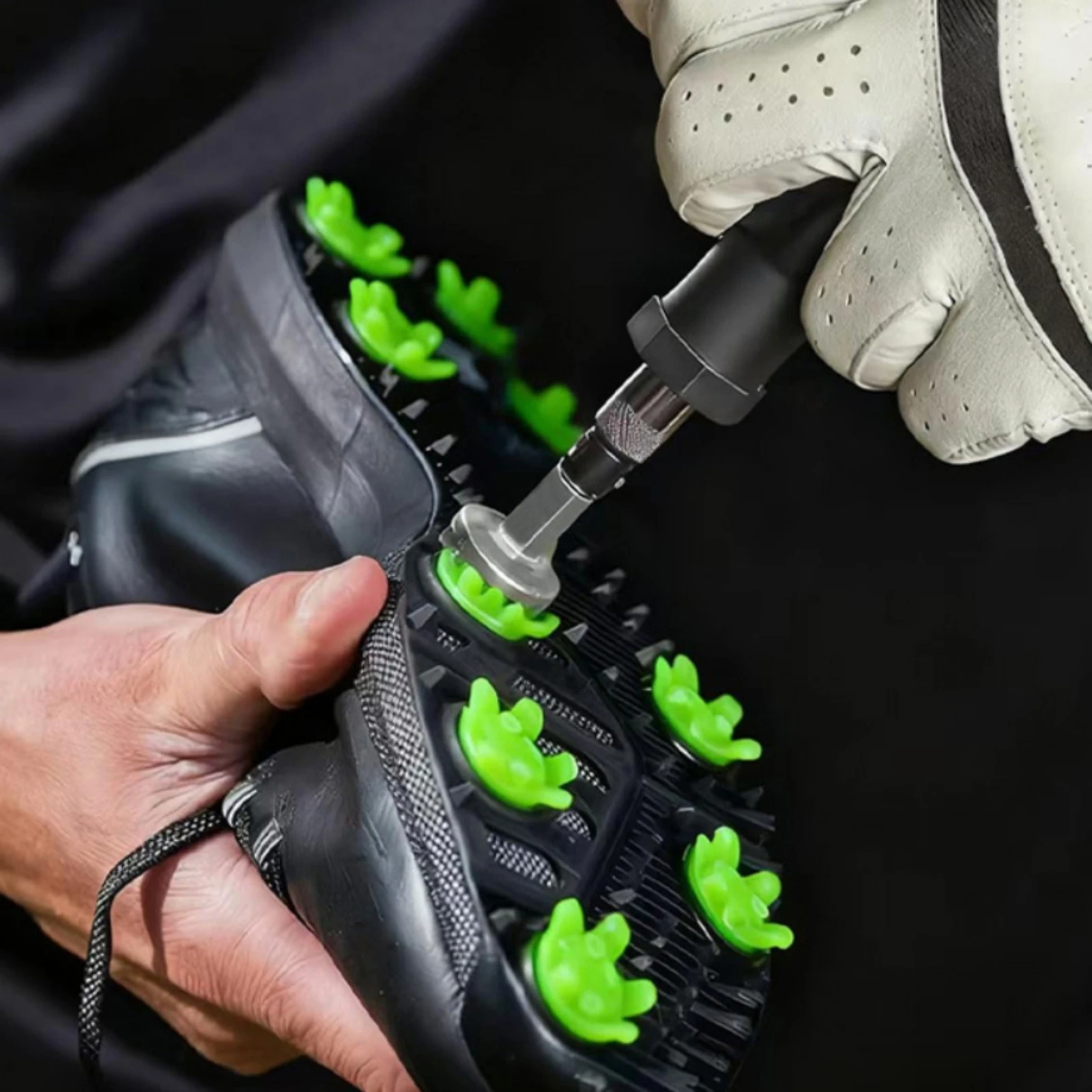 Golf Spike Removal Tool Multi-Bit Golf Spike Remover Wrench Versatile Pocket-Friendly for Golfers