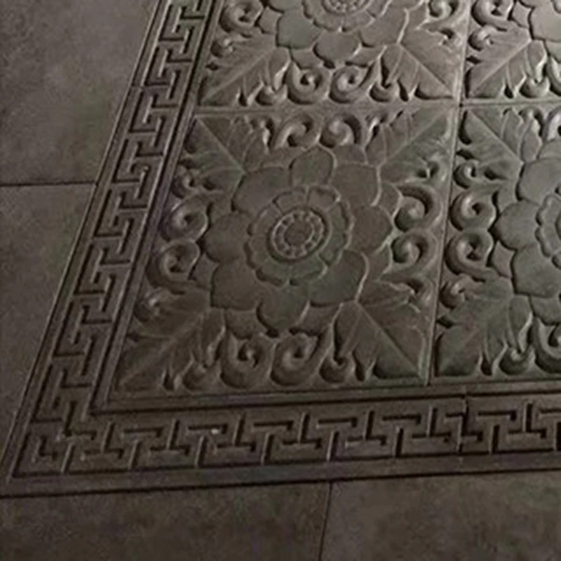 Thickened Antique Patterned Brick Carving Cement Mold, One Out, Two Frame Decoration, Skirting Line, Floor Tile Template
