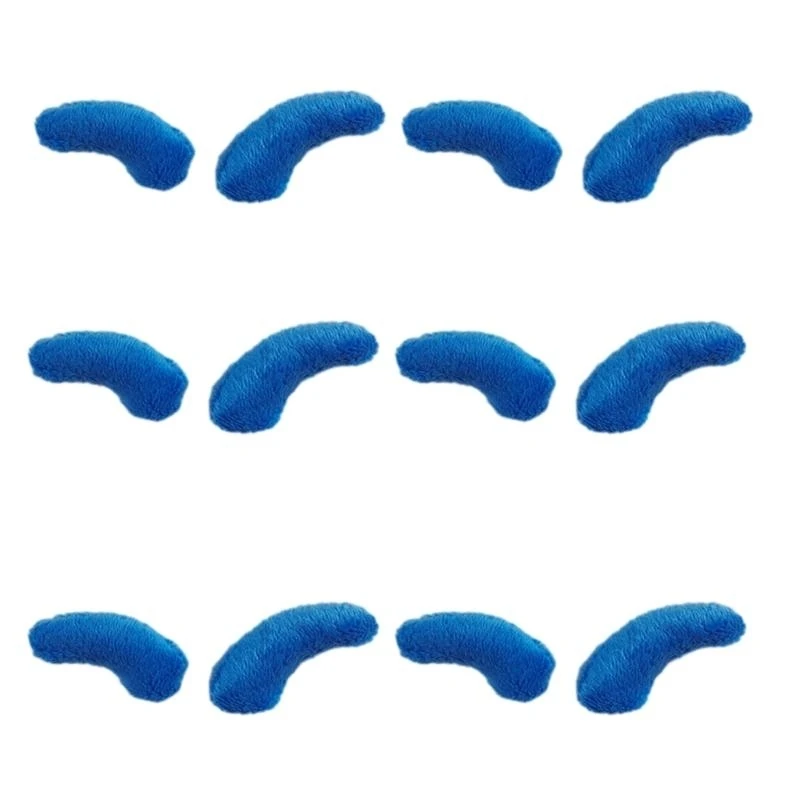652F 6pairs Antler Appliques DIY Hair Clip Keychains Gloves Clothes Sewing Hand Materials Patches Hair Accessories