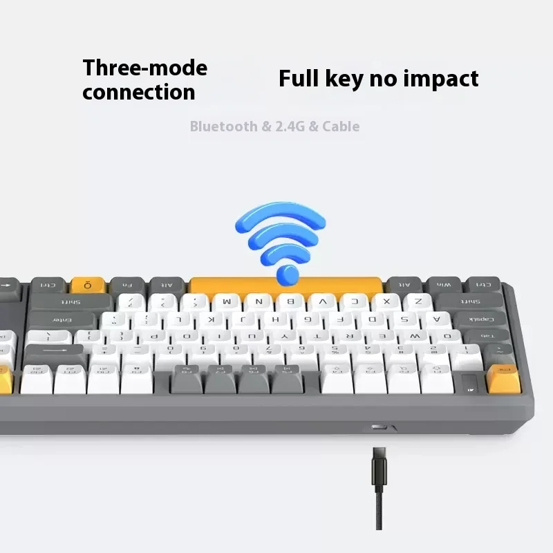 iFLYTEK T8 AI Mechanical Keyboard Intelligent Voice Input 3 Mode T8 Spark Version Gaming Keyboard Custom PC Accessories Office