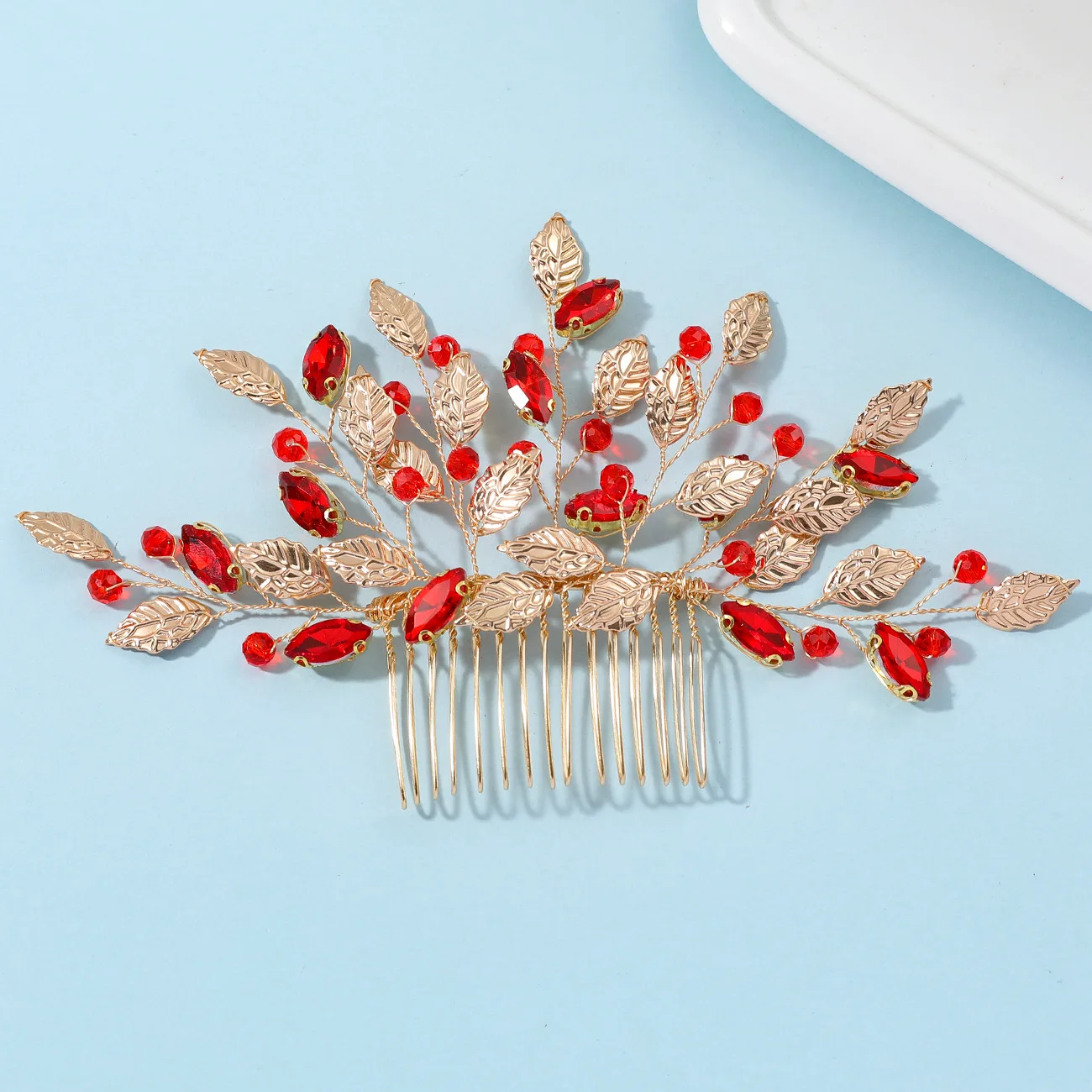 新しい中国風の手作りヘアピンヘアコームセットヴィンテージ花嫁ヘアアクセサリー合金パール結婚式のスタイリング用 1 個