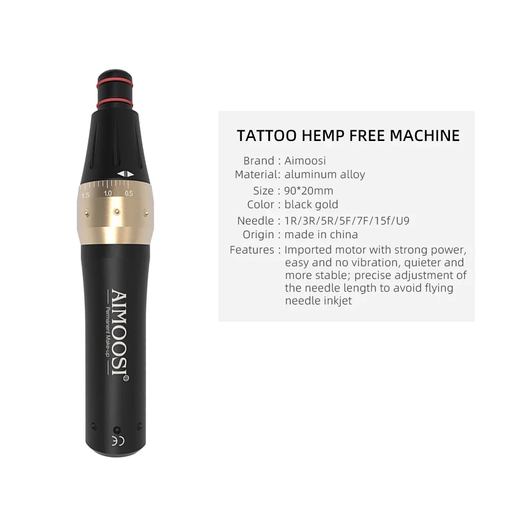 Tattoo Machine Set Microblading Eyebrow Lip PMU Gun Pen Needle Permanent Makeup Professional Supplies Beginner Tattoo Supplie