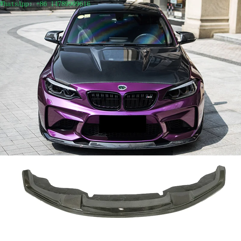

Complete OEM Facelift Conversion & Custom BuildF87 M2 Carbon Fiber MTC Style Front Lip For M2 F87 Front Bumper Lip