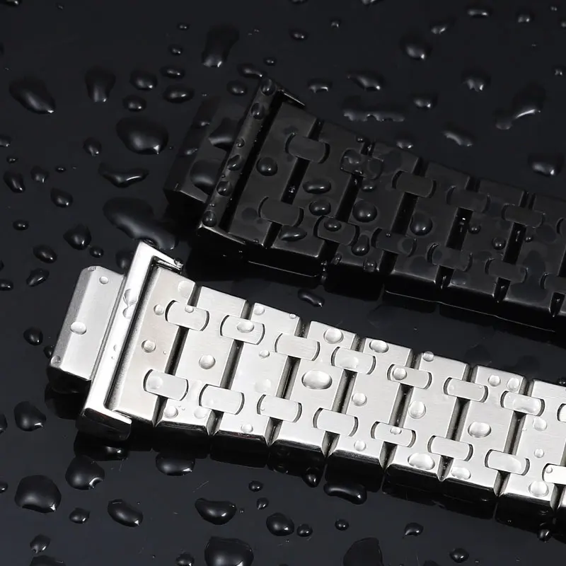 카시오 G-쇼크 팜 오크 시계 밴드 금속 수정 GM2100 GA2100 Ga2110 팔찌 스테인레스 스틸 시계 스트랩 남성 액세서리