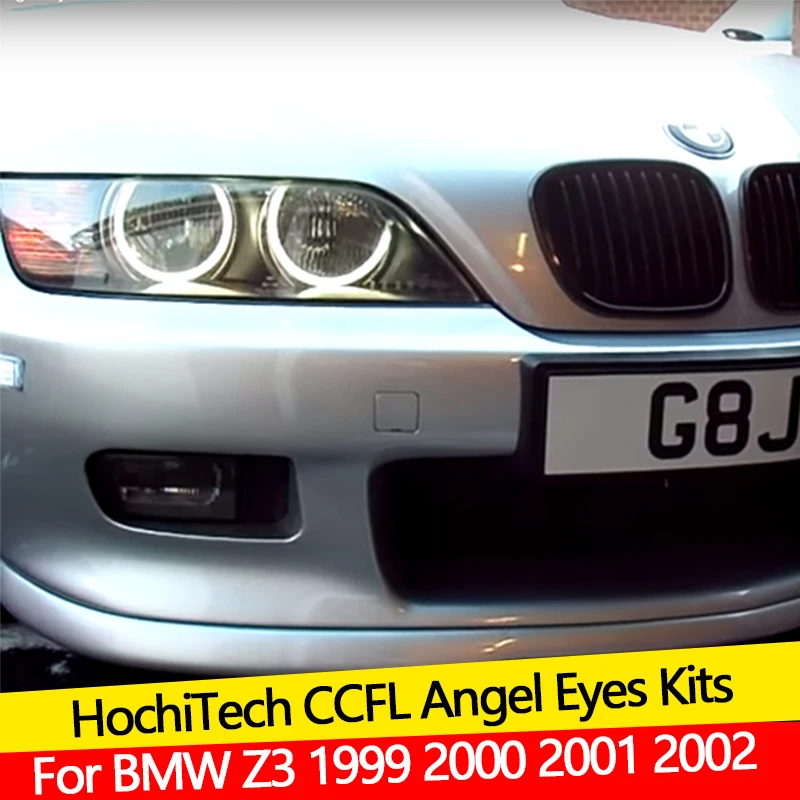 

Для BMW Z3 1999 2000 2001 2002 Demon Eye Высокое качество CCFL ангельские глазки комплект теплого белого кольца с ореолом