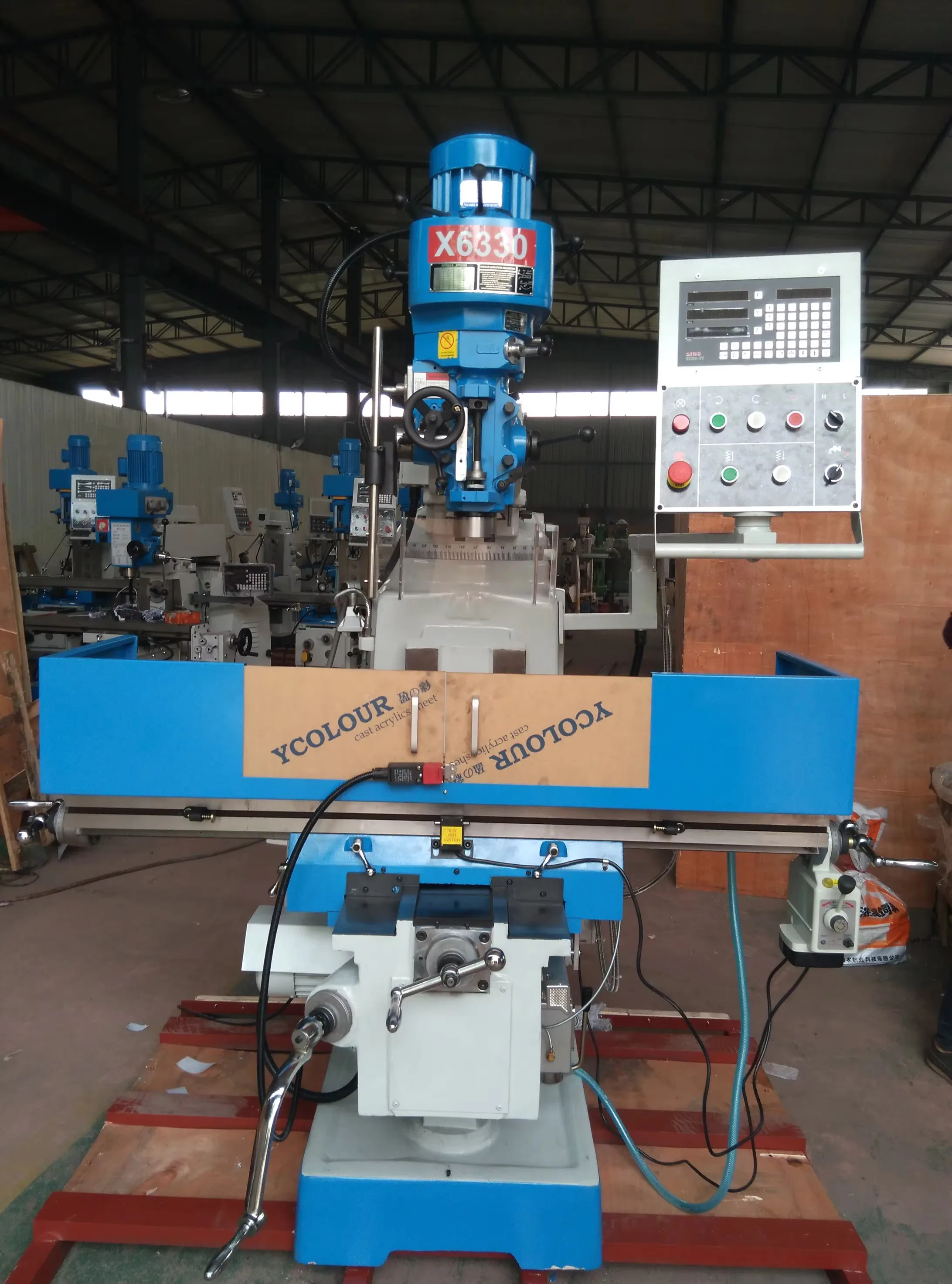 X6330 Torreta vertical con función metálica resistente Milg Hine