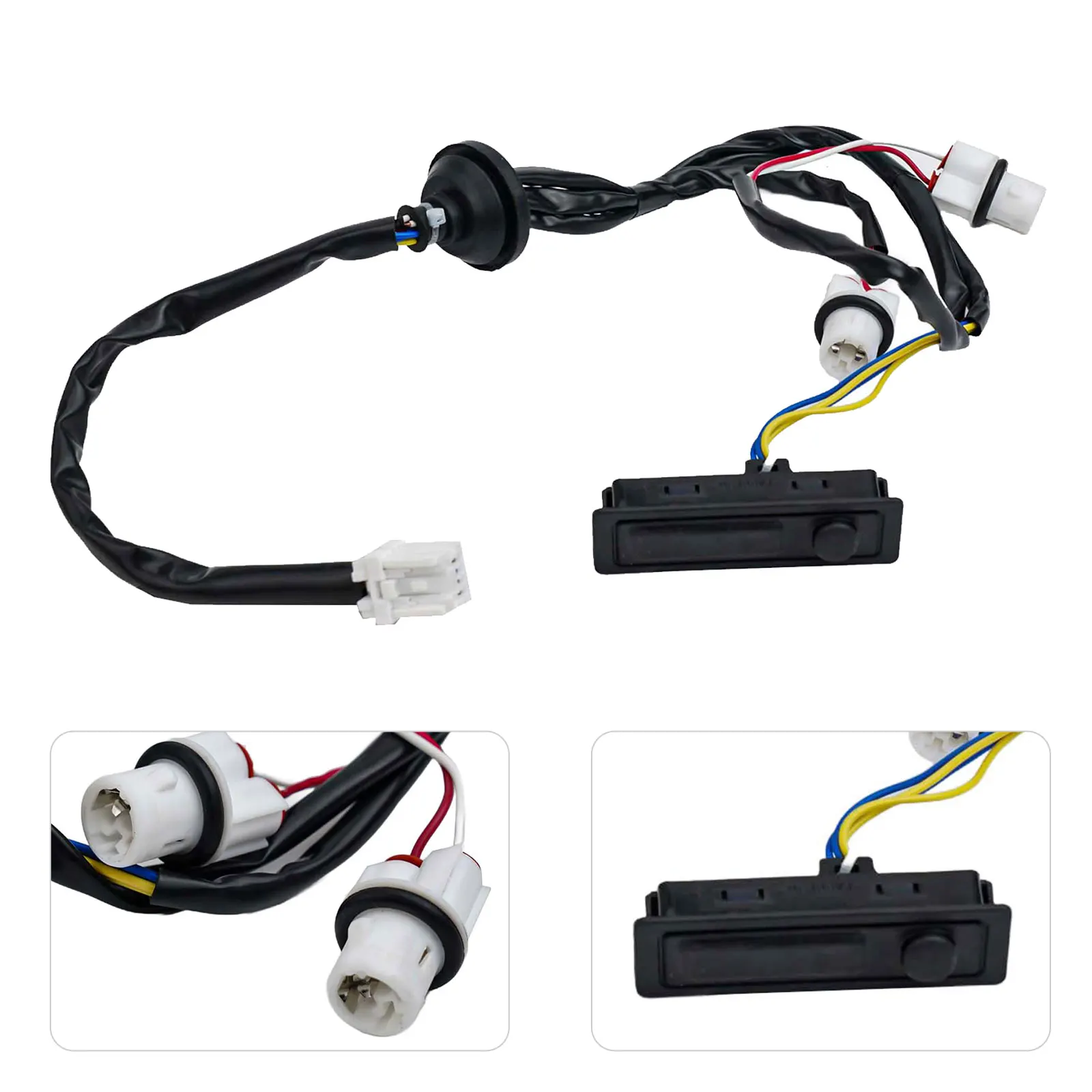 

For Juke Tailgate Switch Car Tailgate Opener Trunk Lid Opener Car Maintenance Color As Shown Rear Placement Easy Installation