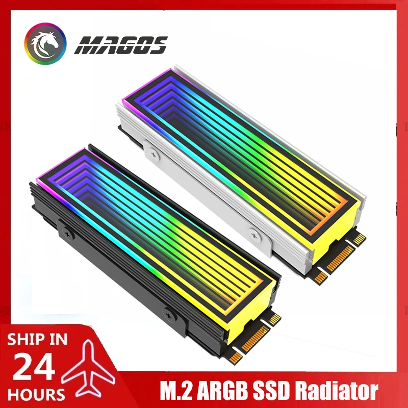 M.2 Rgb Cooler Snow…