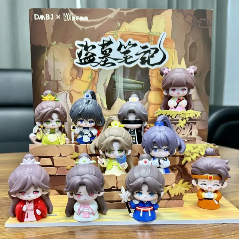

Genuine Tomb Robber Notes Ancient Style Series Blind Box Handmade Wu Xie Zhang Qiling Peripheral Doll 2nd Generatition Ornament