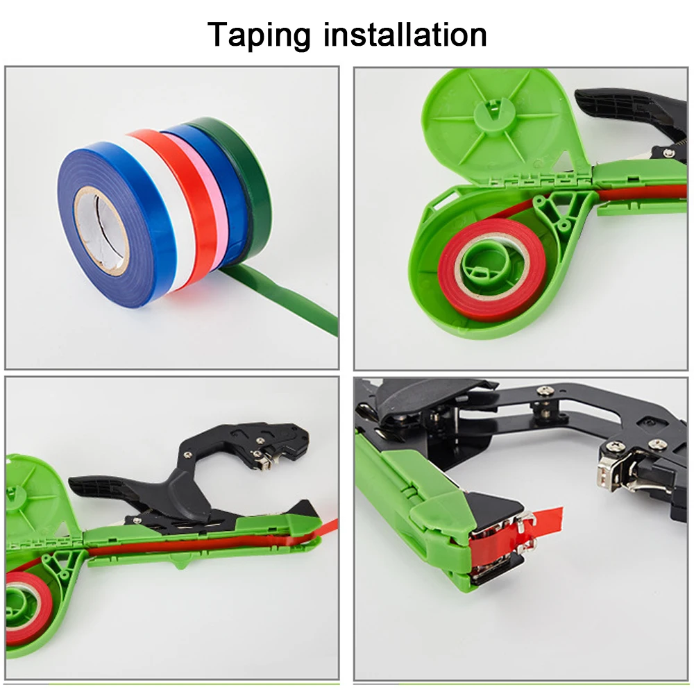 

Машина для связывания растений, эргономичная, практичная, портативная, садовая лента для ветвей, инструмент для винограда, помидоров, огурца