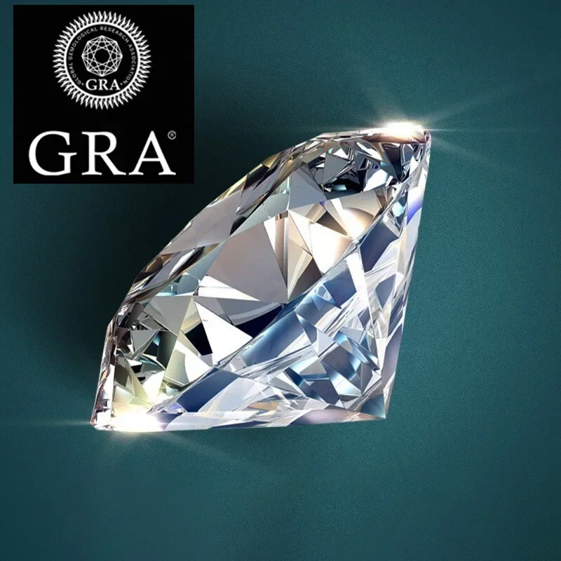 

Premium Wholesale Moissanite Loose Stone D Color Moissanite Diamond For Jewelry Making With Report DIY Stone