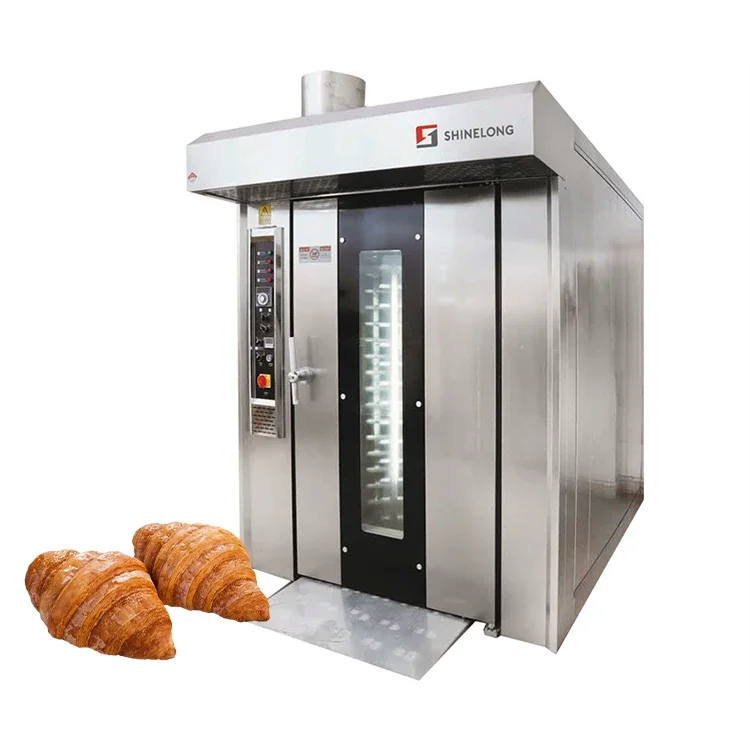 

Shinelong Rotary Oven Commercial Electric Bakery Oven Rotary Oven for Baking