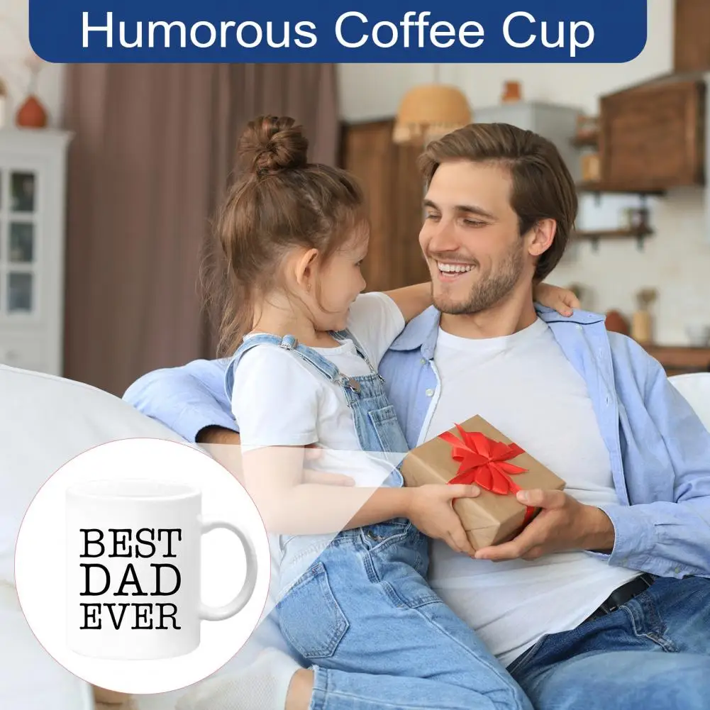 

Ceramic Cup Funny Hidden Message Ceramic Mug for Home Office Use 11 Oz Double-sided Print Microwave Safe Coffee Cup