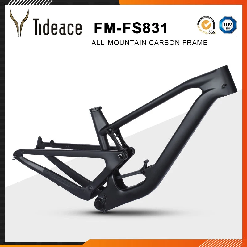 Hot Sale Suspension Bicycle Frame carbon fiber Full Suspension Bicycle Frames