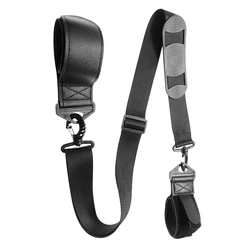 Ski Pole Carrying Strap Adjustable Skiing Board Shoulder Carrier Straps with Ant-Slip Leash Pad Portable Skiing Pole Loop Strap