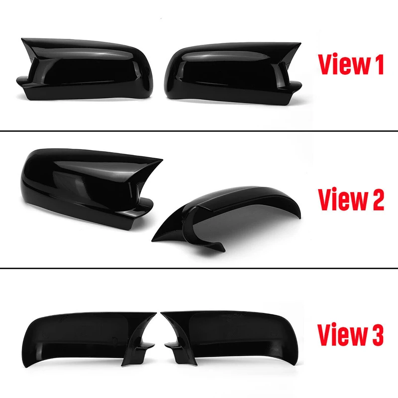 Car Rearview Wing Mirror Covers Caps For Volkswagen VW Jetta Golf 4 MK4 Passat 1999 2000 2001 2002 2003 2004 Mirror Case Cover